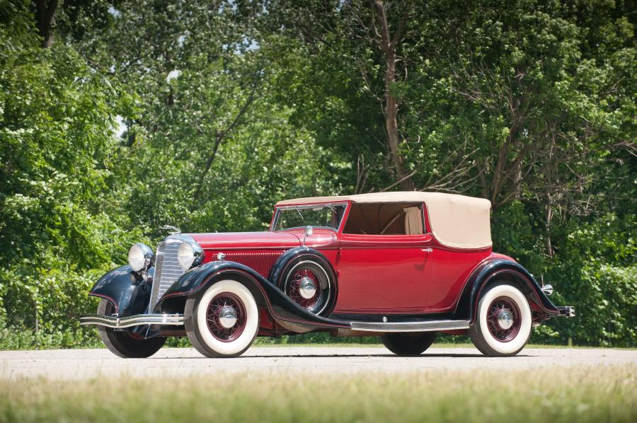  Lincoln Model KB 5-Passenger Convertible Coupe by Brunn 1933 года  (фото 1 из 29)